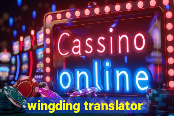 wingding translator